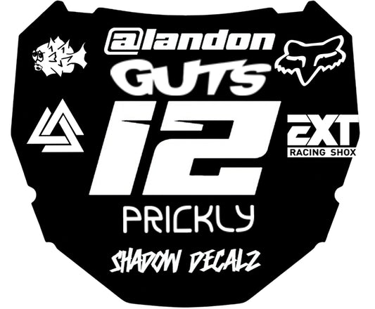 odi plate decal